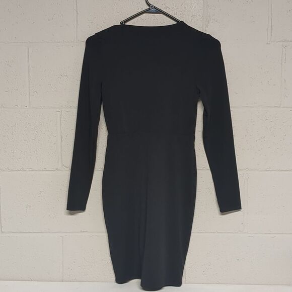 Express Body Contour Cutout Ruched Bodice Mini Dress Size XS NWOT - Picture 3 of 6